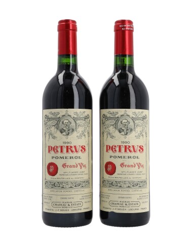 View full screen - View 1 of Lot 10. Petrus 1990 (2 BT).