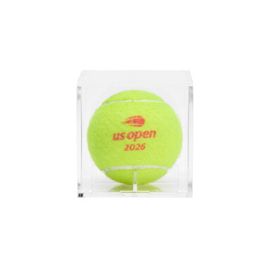 View full screen - View of Jessica Pegula v. Emma Navarro 2026 US Open ‘Quarterfinals’ Match Point Tennis Ball | Set 3.