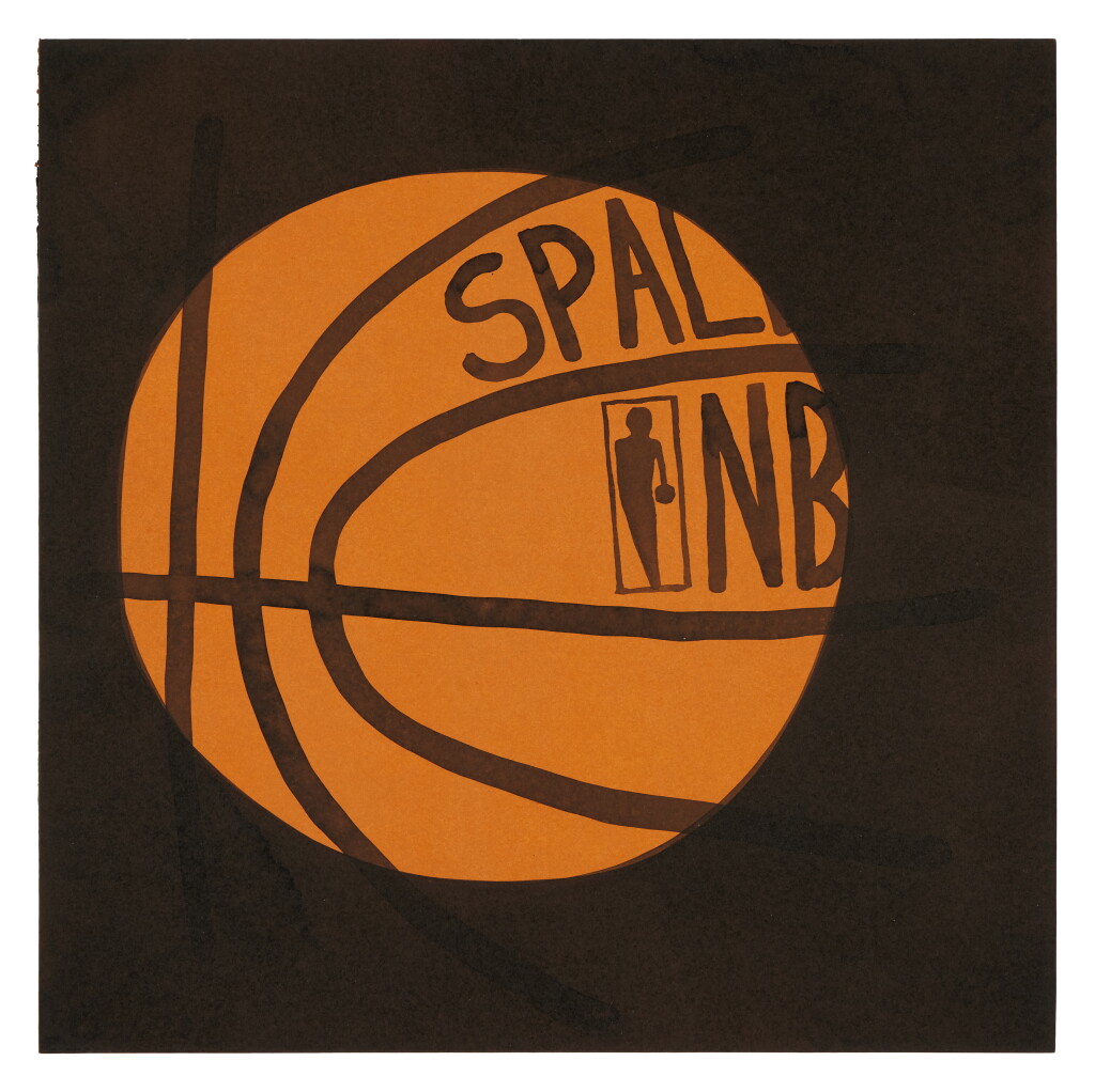 View full screen - View 1 of Lot 44. Basketball .