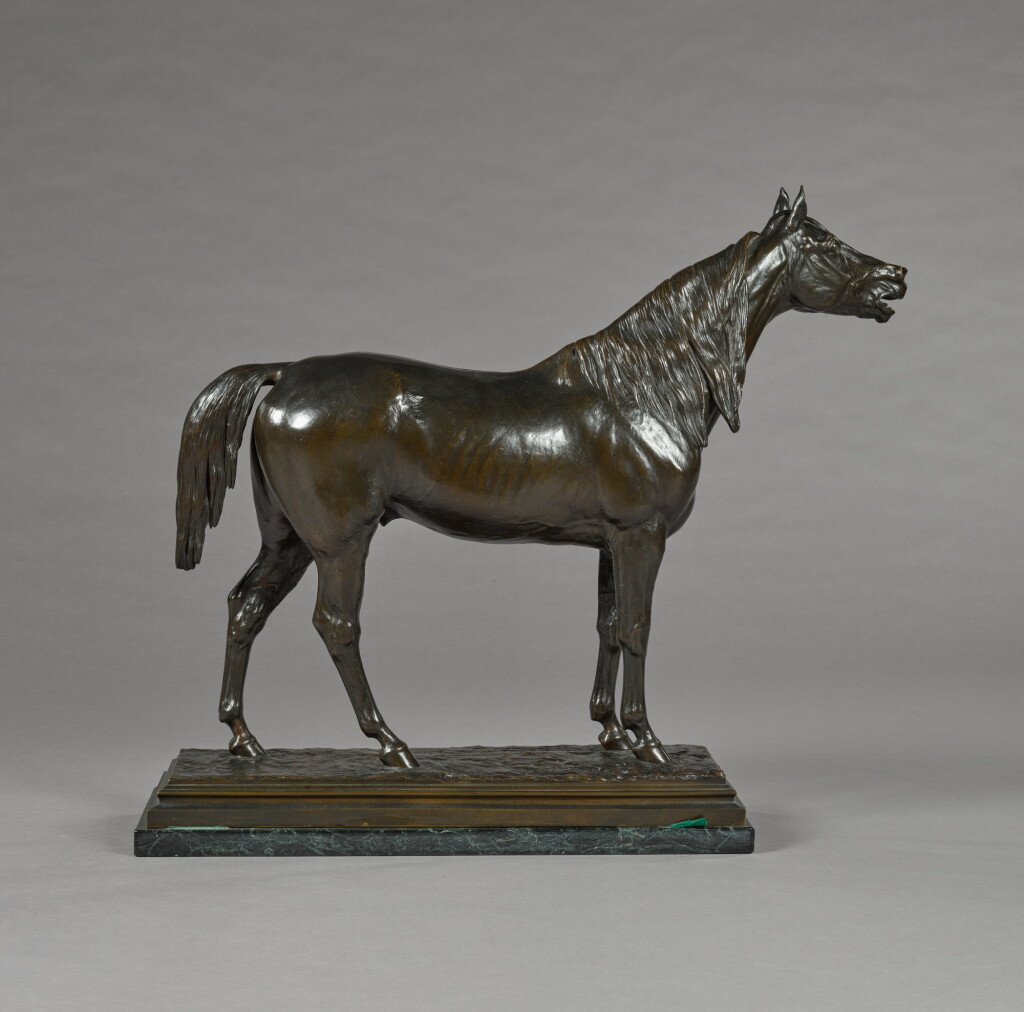 View full screen - View 1 of Lot 521. Cheval henissant (Neighing horse).