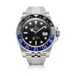 Reference 126710BLNR GMT-Master II 'Batgirl' A stainless steel automatic dual time wristwatch with date and bracelet, Circa 2019