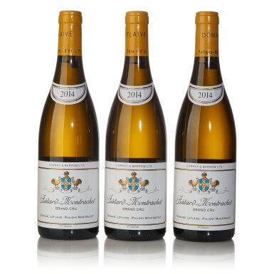 View full screen - View 1 of Lot 445. Bâtard Montrachet 2014 Domaine Leflaive (3 BT).