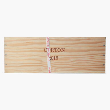 View full screen - View 1 of Lot 35. Corton 2018 Domaine de la Romanée-Conti (3 BT).