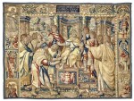 A Flemish Baroque Tapestry, depicting the Life of Paul, from the Acts of the Apostles series, after Cartoons by Raphael, 17th Century