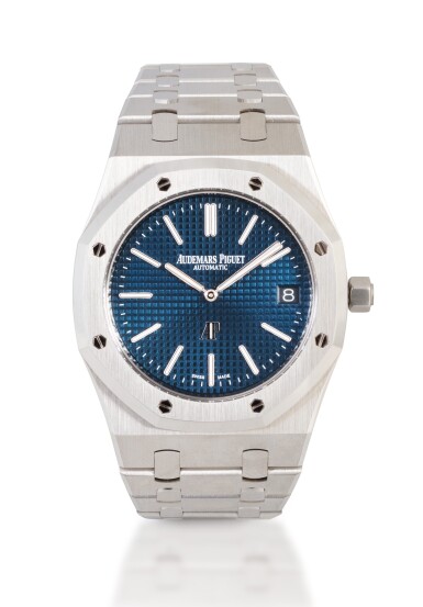 View full screen - View 1 of Lot 515. Audemars Piguet Royal Oak Ref 15202 stee.