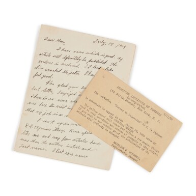 View full screen - View 1 of Lot 11. Feynman, Richard P. .