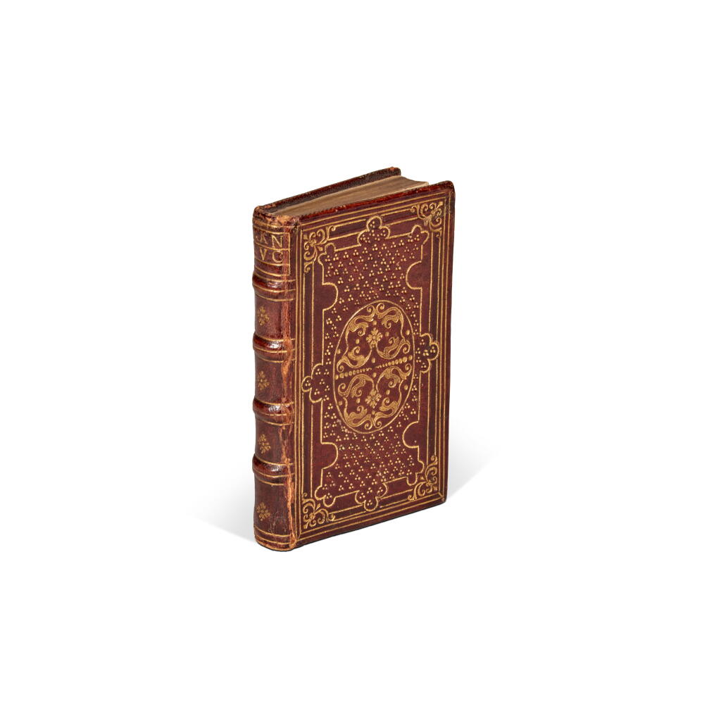 View full screen - View 1 of Lot 195. Lucanus, De bello civili libri decem, Lyon, 1546, contemporary French morocco gilt.