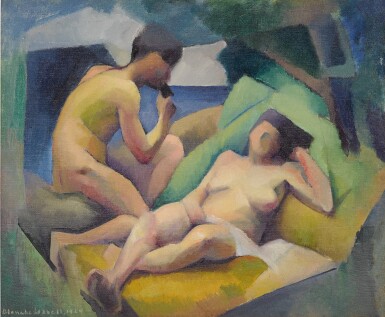 View full screen - View 1 of Lot 27. BLANCHE LAZZELL | COMPOSITION.