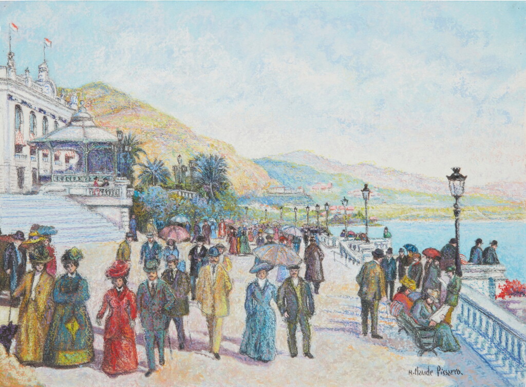 View full screen - View 1 of Lot 4. Les Promeneurs de Monte Carlo.