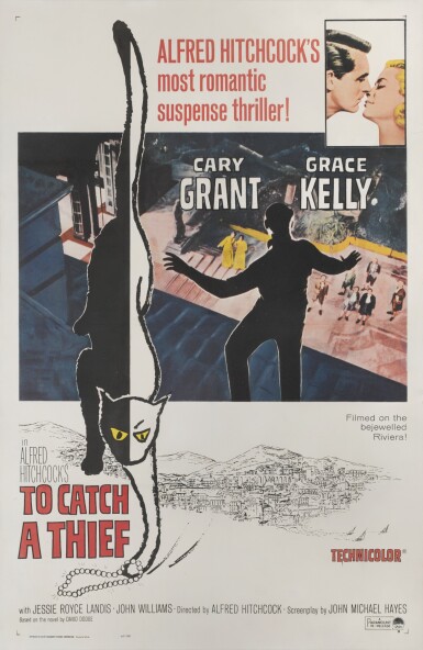 View full screen - View 1 of Lot 45. To Catch a Thief (1955).