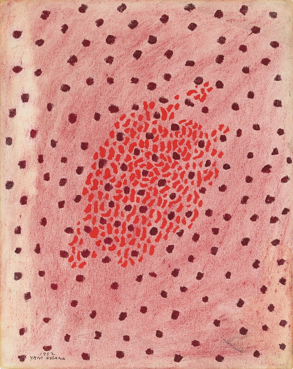 View full screen - View 1 of Lot 212. Yayoi Kusama 草間彌生 | The Ground (2) 地面(2).