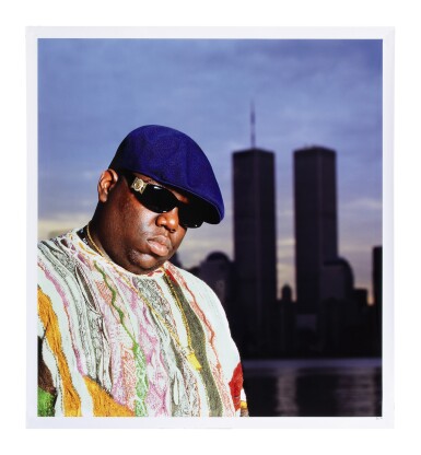 View full screen - View 1 of Lot 88. CHI MODU | Notorious B.I.G. & World Trade Center, 1996.