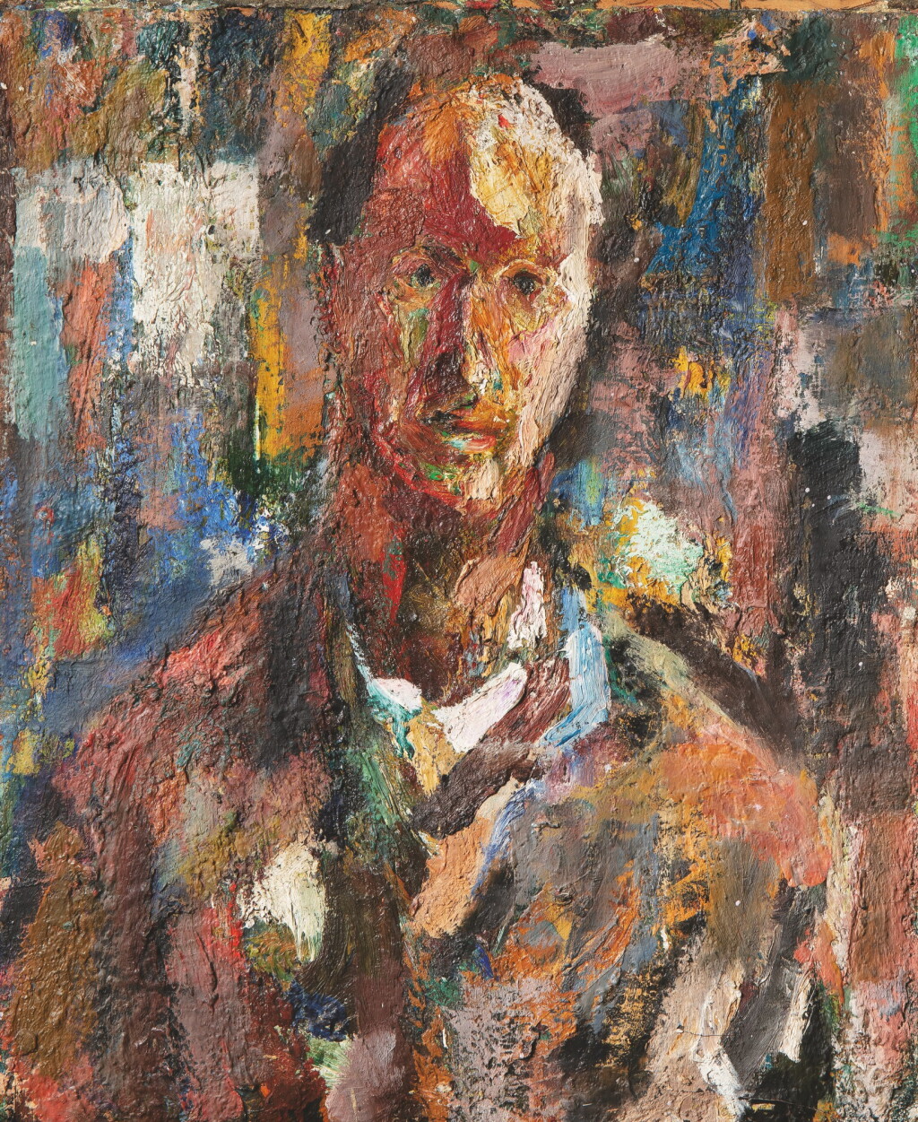 View full screen - View 1 of Lot 552. EUGÈNE LEROY | AUTOPORTRAIT.