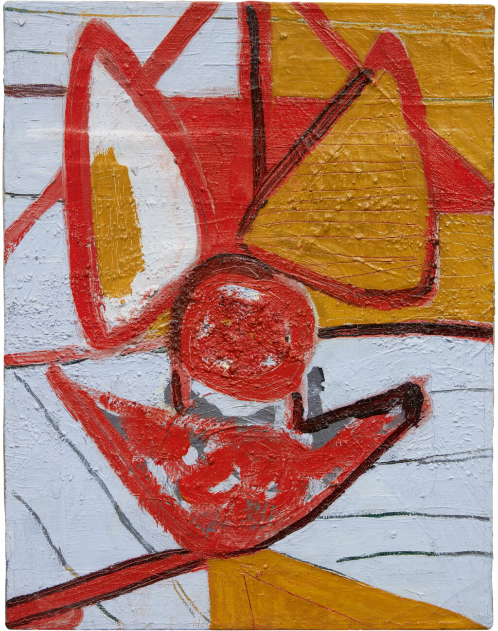 View full screen - View 1 of Lot 307. ROBERT MOTHERWELL | CRYSTAL AND EARTH YELLOW.