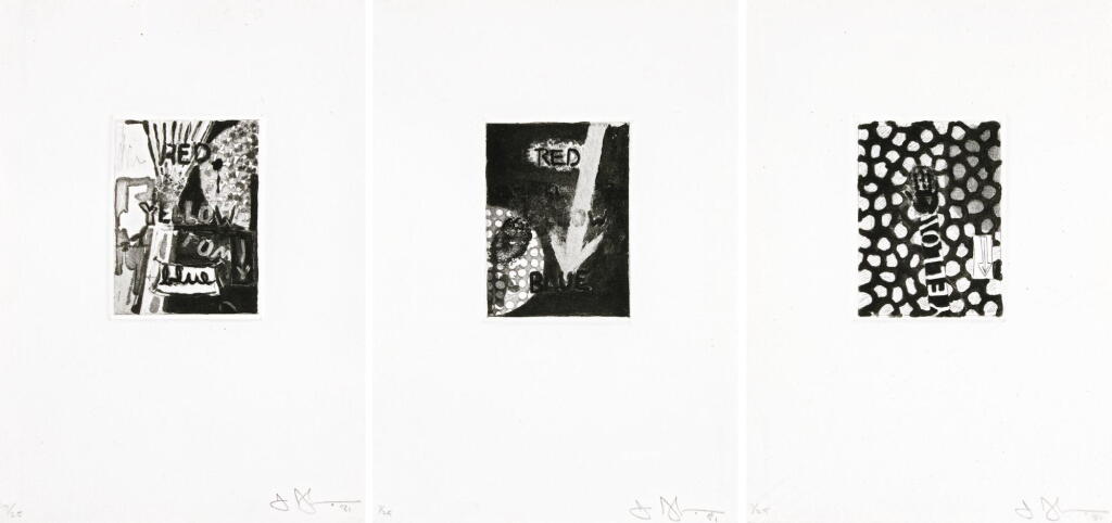 View full screen - View 1 of Lot 194. JASPER JOHNS | UNTITLED (ULAE 221-223).