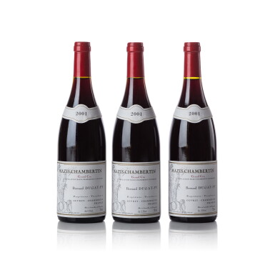 View full screen - View 1 of Lot 555. Mazis Chambertin 2001 Bernard Dugat-Py (3 BT) .