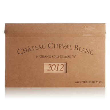 View full screen - View 1 of Lot 442. Château Cheval Blanc 2012 (6 BT).