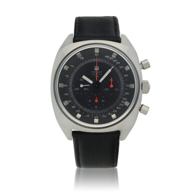 View full screen - View 1 of Lot 51. Seastar T.12 Stainless steel chronograph wristwatch Circa 1970 .