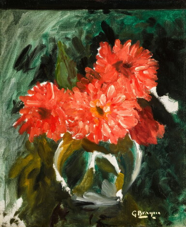 View full screen - View 1 of Lot 50. GEORGES BRAQUE | LES DAHLIAS .