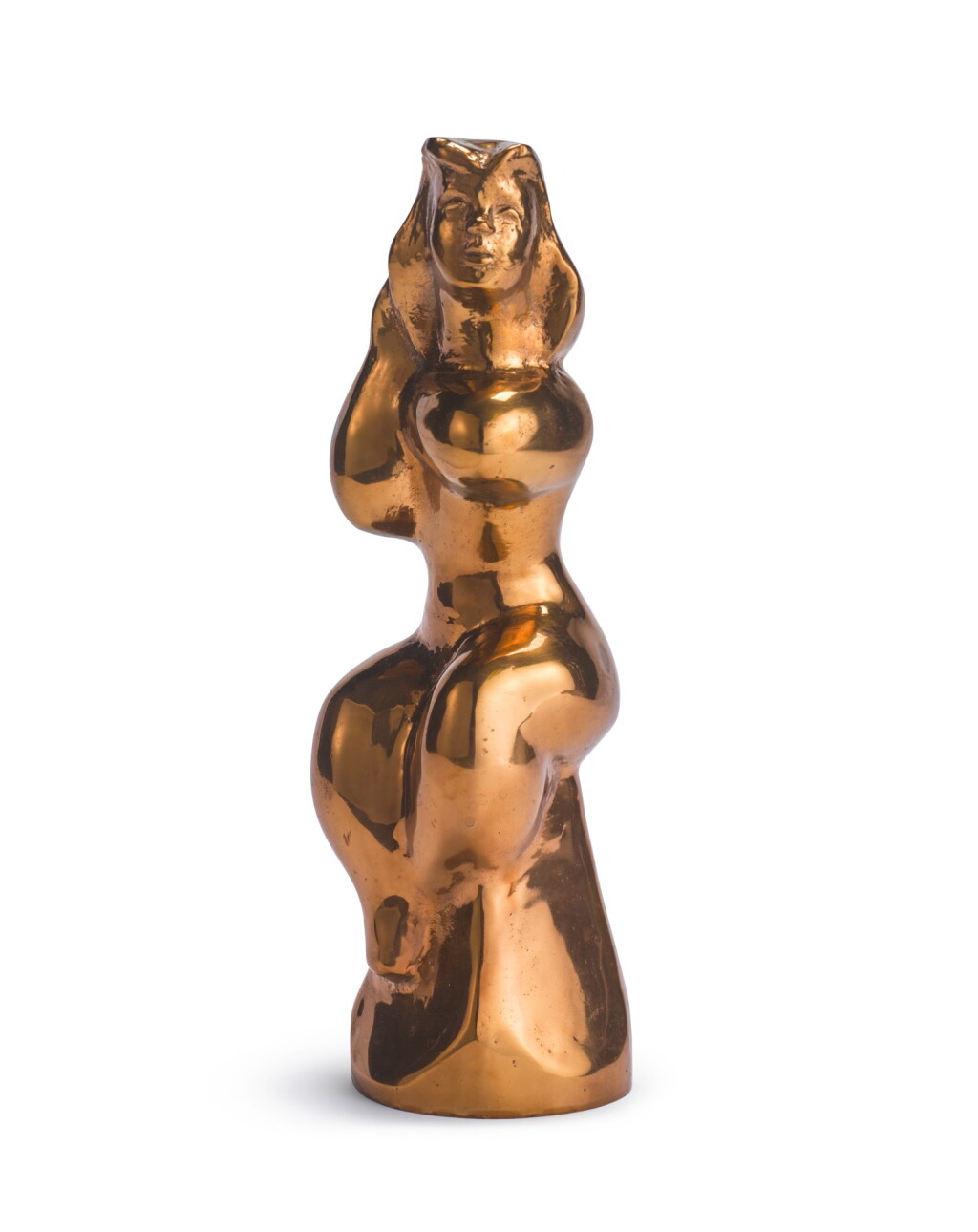 View full screen - View 1 of Lot 66. CHAIM GROSS | SEATED FEMALE.