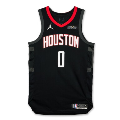 View full screen - View 1 of Lot 68. Aaron Holiday Houston Rockets 2026 NBA Playoffs Western Conference Round 1 Game Worn Statement Edition Jersey | Game 1 .