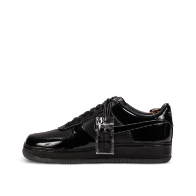 View full screen - View 1 of Lot 825. Nike Air Force 1 Low SPRM I/O 08 Jay-Z ‘All Black Everything - Brasil' Sample | Size 12.
