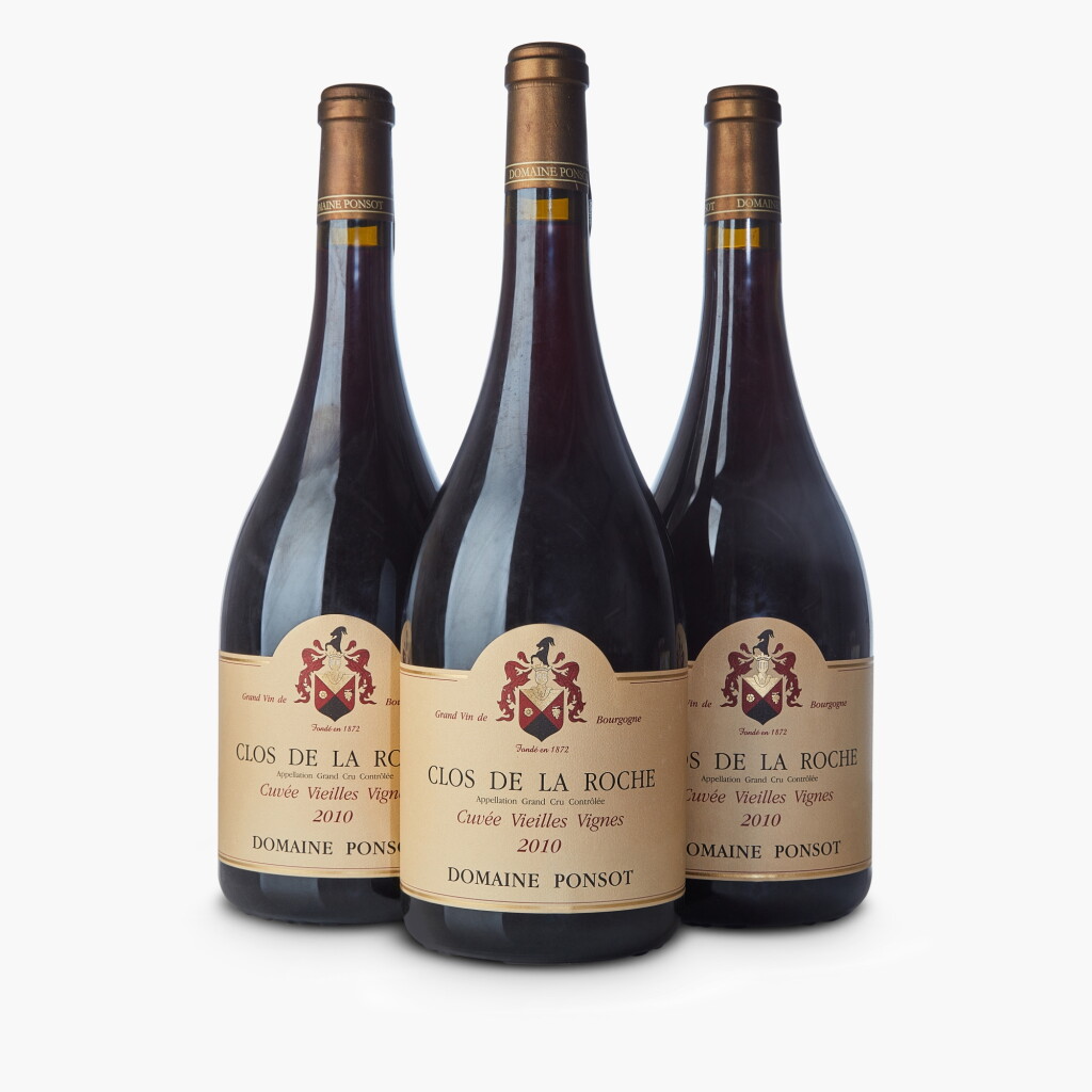View full screen - View 1 of Lot 201. Clos de la Roche, Cuvée Vieilles Vignes 2010 Domaine Ponsot (3 MAG).