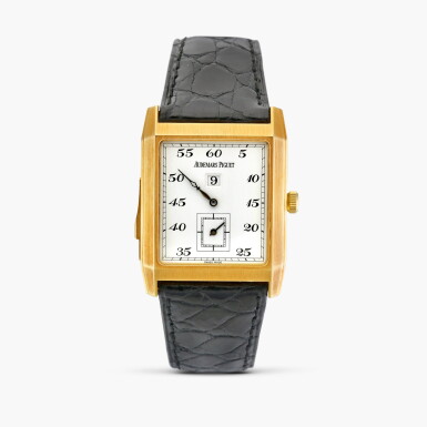 View full screen - View 1 of Lot 2272. Reference 25723.002, Number 8 | A limited edition yellow gold minute repeating jumping hour wristwatch, Circa 1992.