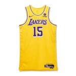 Austin Reaves Los Angeles Lakers 2023-2024 Game Worn Icon Edition Jersey | Double-Double