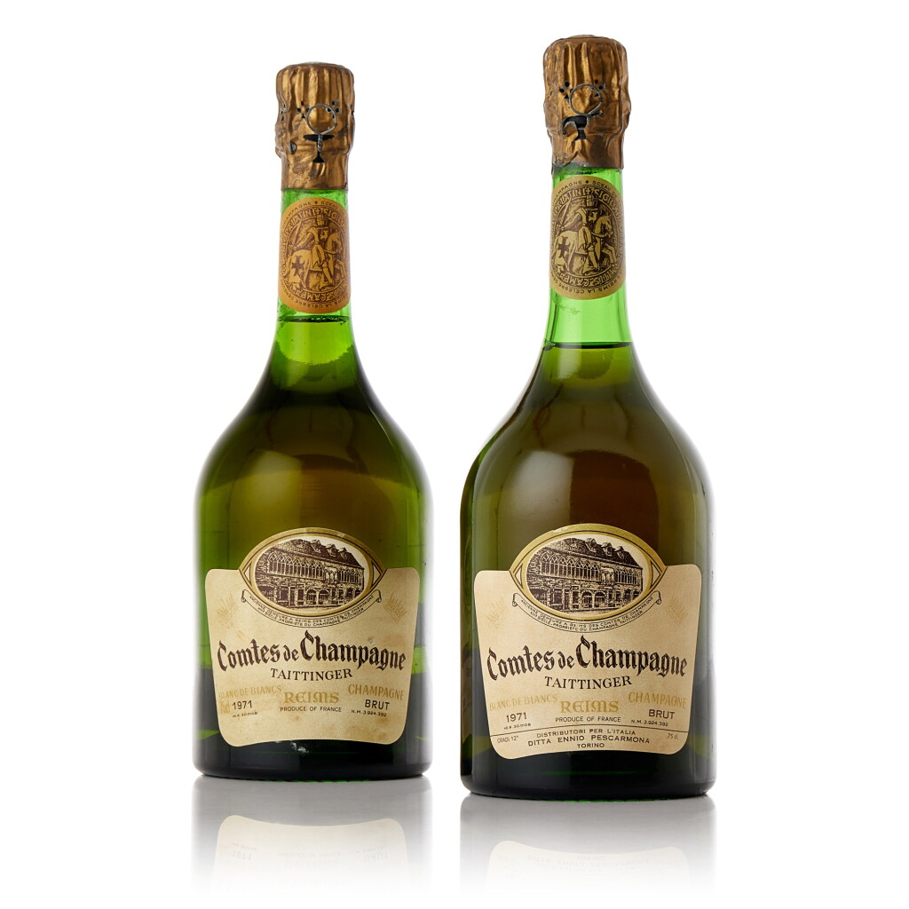 View full screen - View 1 of Lot 7757. Taittinger, Comtes de Champagne, Blanc de Blancs 1971 (5 BT).