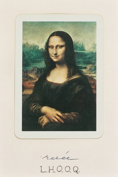 View full screen - View 1 of Lot 19. L.H.O.O.Q. Shaved .