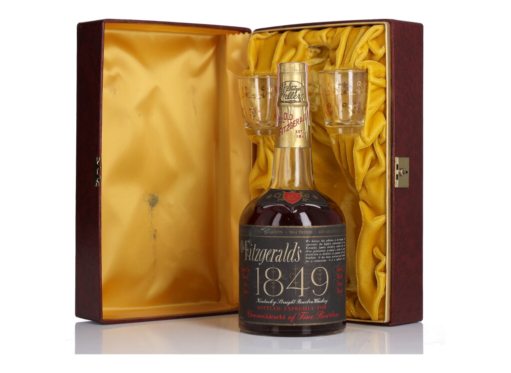 View full screen - View 1 of Lot 118. Old Fitzgerald 1849 10 Year Old 90.4 Proof NV (1 4/5 Quart).