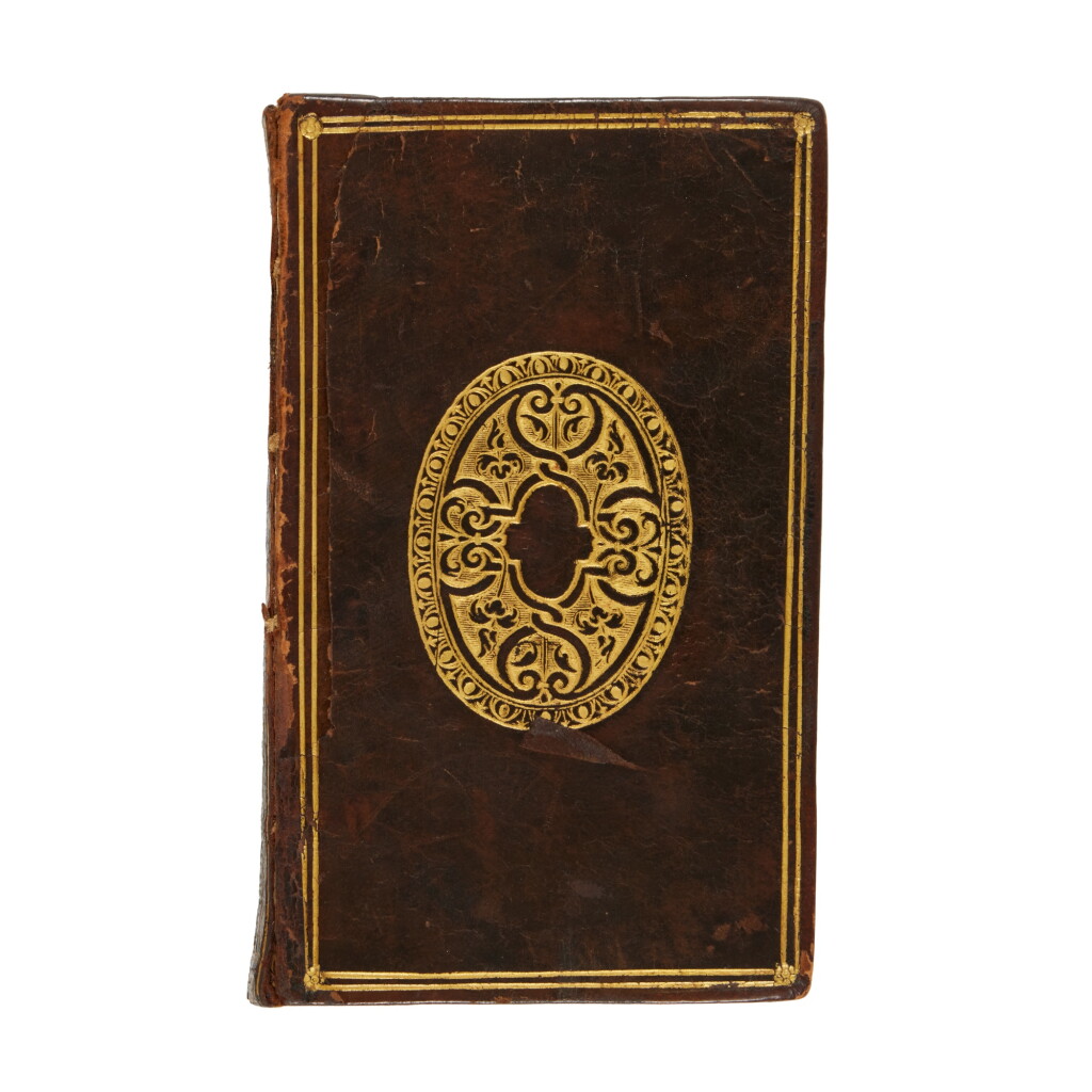 View full screen - View 1 of Lot 1324. Plinius Caecilius Secundus, Naturalis historiae, Venice, Heirs of Aldo Manuzio & Heirs of Andrea Torresano, 1535-1538, Parisian brown calf, ca. 1570.