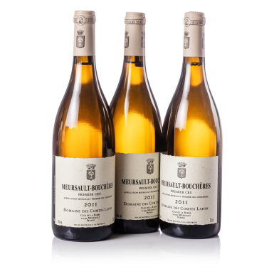 View full screen - View 1 of Lot 453. Meursault, Les Bouchères 2011 Domaine des Comtes Lafon (3 BT).