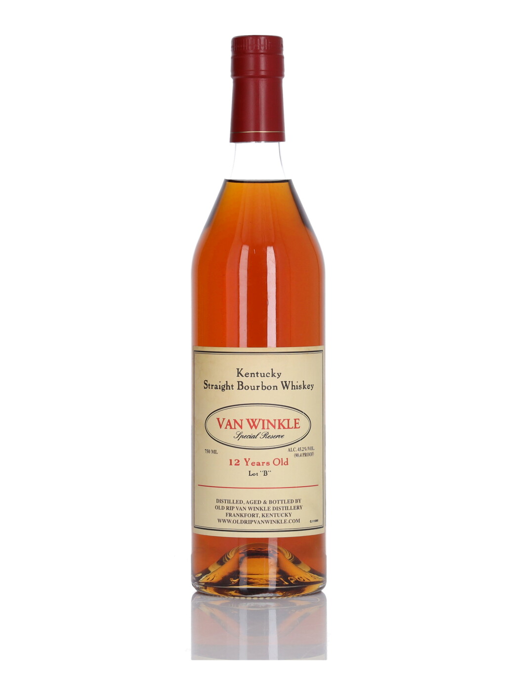 View full screen - View 1 of Lot 145. Van Winkle 12 Year Old Special Reserve Lot "B" 90.4 Proof NV (1 Bottle 75cl).
