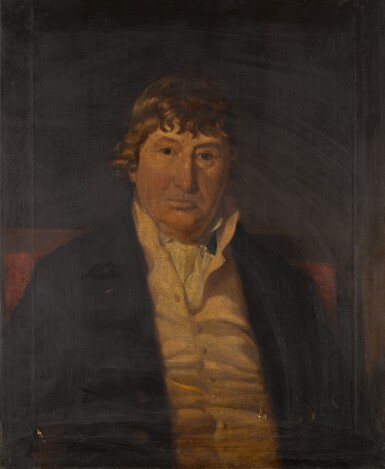 View full screen - View 1 of Lot 80. Portrait of man, traditionally identified as John Padbury.