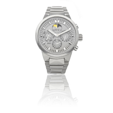 View full screen - View 1 of Lot 14. IWC | GST PERPETUAL CALENDAR CHRONOGRAPH IW3756-07, A STAINLESS STEEL AUTOMATIC WRISTWATCH WITH CHRONOGRAPH CIRCA 2010.