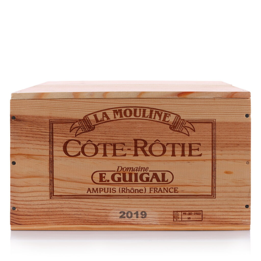 View full screen - View 1 of Lot 500. Côte Rôtie, La Mouline 2019 Guigal (6 BT).