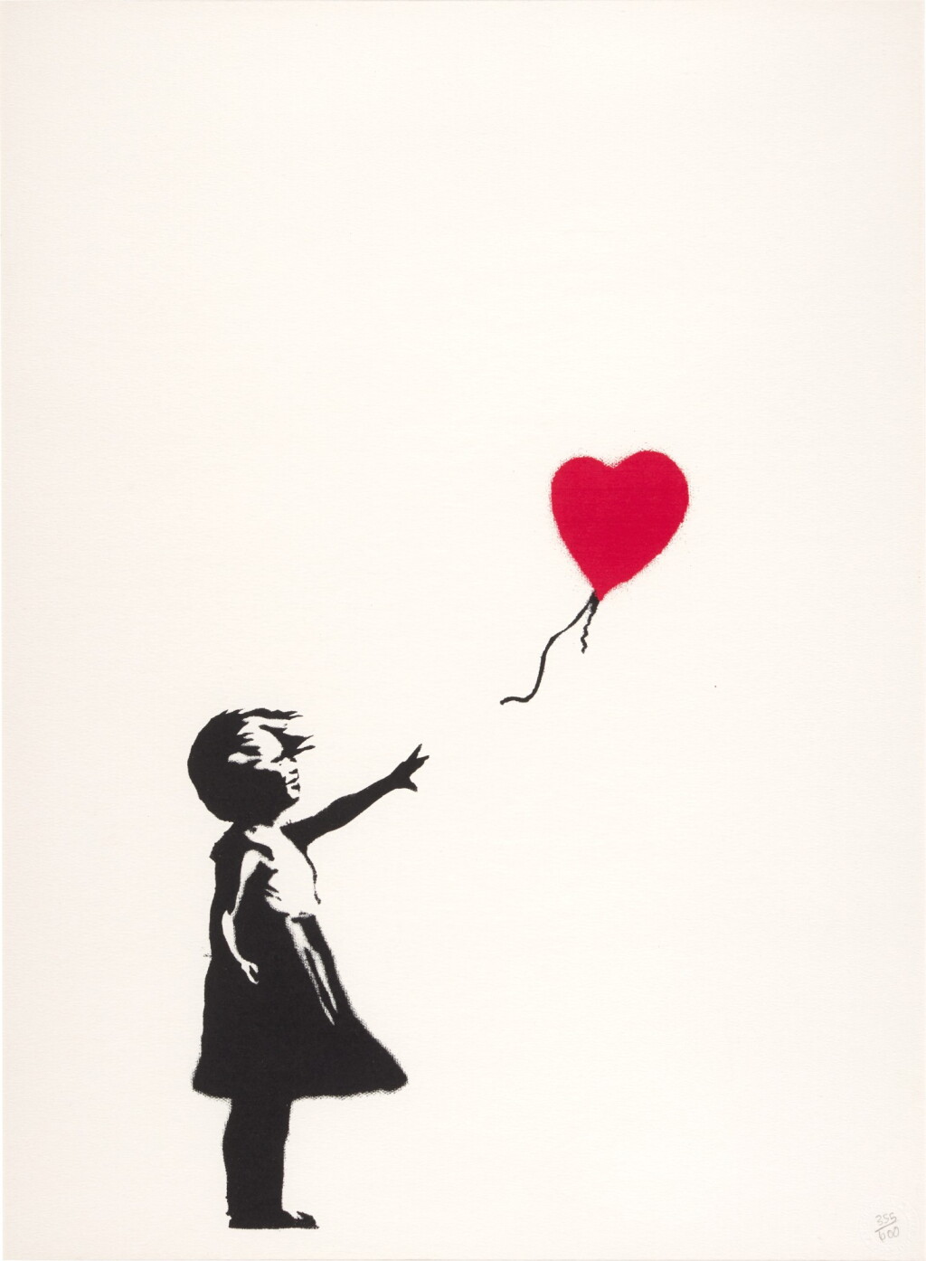 View full screen - View 1 of Lot 19. Girl with Balloon.