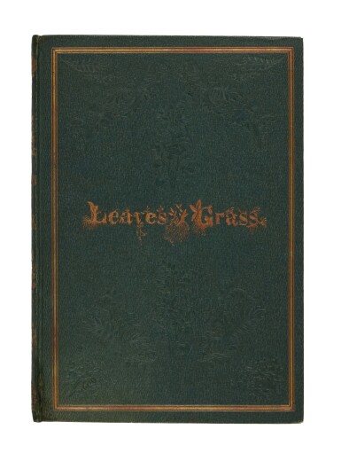 View full screen - View 1 of Lot 39. Whitman, Walt | "Walt Whitman, an American, one of the roughs, a kosmos".