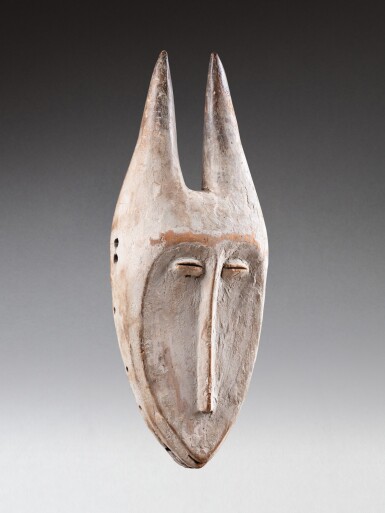 View full screen - View 1 of Lot 12. Masque, Lega, République Démocratique du Congo | Lega Mask, Democratic Republic of the Congo.