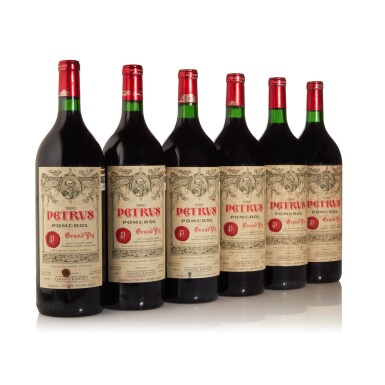 View full screen - View 1 of Lot 75. Petrus 1990 (6 MAG).