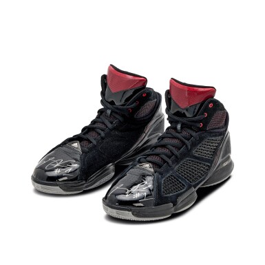 View full screen - View 1 of Lot 32. Derrick Rose Chicago Bulls Signed adiZero Rose 1.5.