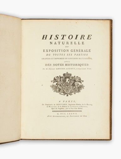 View full screen - View 1 of Lot 11. Gautier d'Agoty | Unique copy, with distinguished provenance, of his earliest color-printed plates of minerals, Paris 1777.