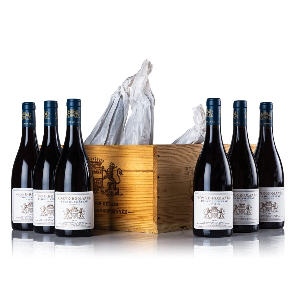 View full screen - View 1 of Lot 91. Vosne Romanée, Clos du Château 2015 Domaine du Comte Liger-Belair (12 BT).