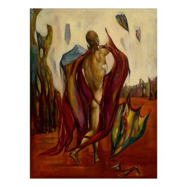 View full screen - View 1 of Lot 32. LEON KELLY | THE MESSENGER (MAN WITH KITES).