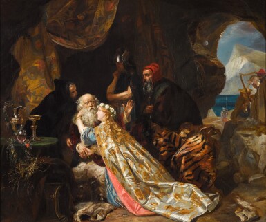 View full screen - View 1 of Lot 101. King Lear and Cordelia.