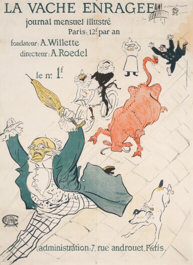 View full screen - View 1 of Lot 65. La Vache enragée (Delteil 364; Adriani 166; Wittrock P27).