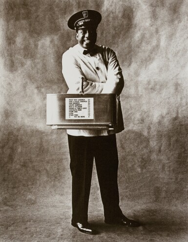 View full screen - View 1 of Lot 36. ‘Train Coach Waiter, New York’.