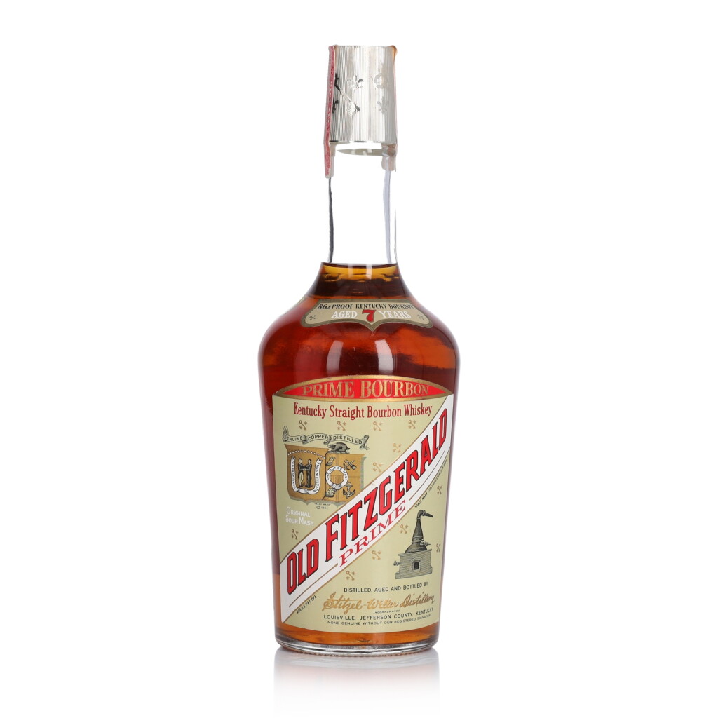 View full screen - View 1 of Lot 249. Old Fitzgerald Prime 7 Year Old 86.6 Proof NV (1 4/5 Quart).